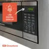 0.9 Cubic Foot, Built-In Microwave, Digital Touchpad, LED Display, Includes Trim, Stainless Steel 3