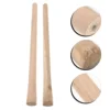 2 Pcs Solid Wood Handle Replacement Handle For Hoess for Woodworking Hoe Garden Replace Easy Mounts Replacement Hammer Grip Long 1