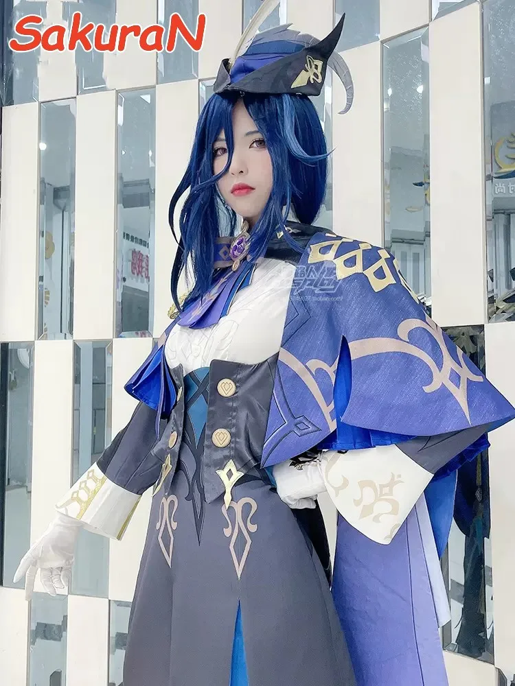 原神 クロリンデ 衣装M ウィッグ 靴 フルセット コスプレ コスプレ