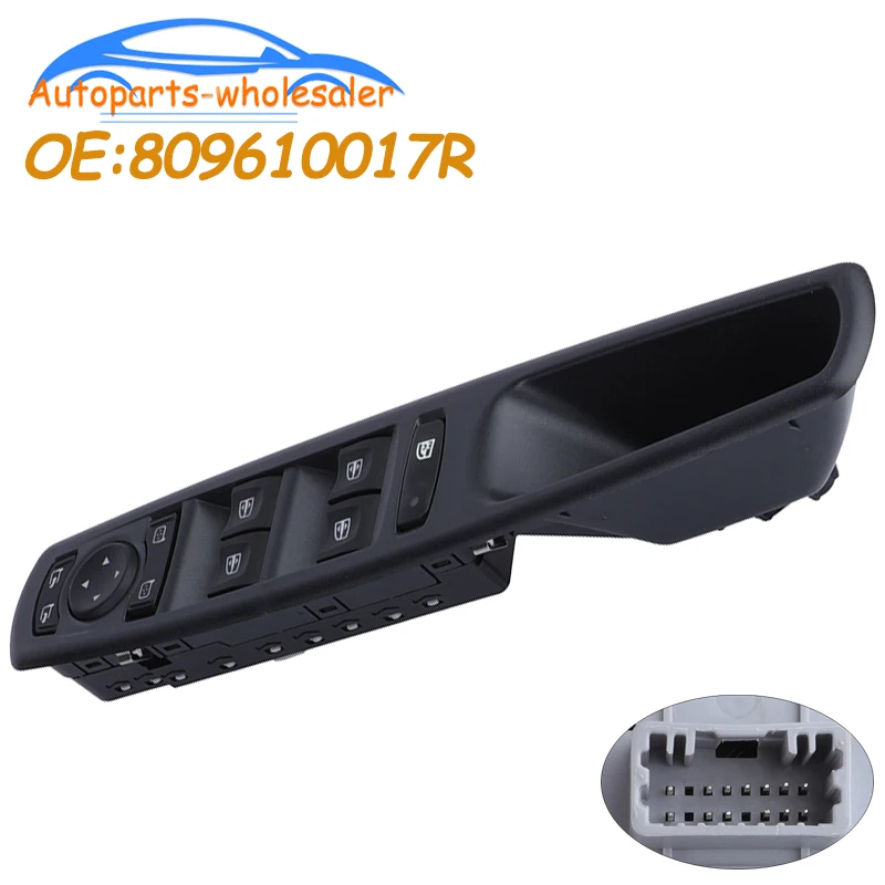 Car 809610017R Front Left Power Window Control Switch 80961-0017R For Renault