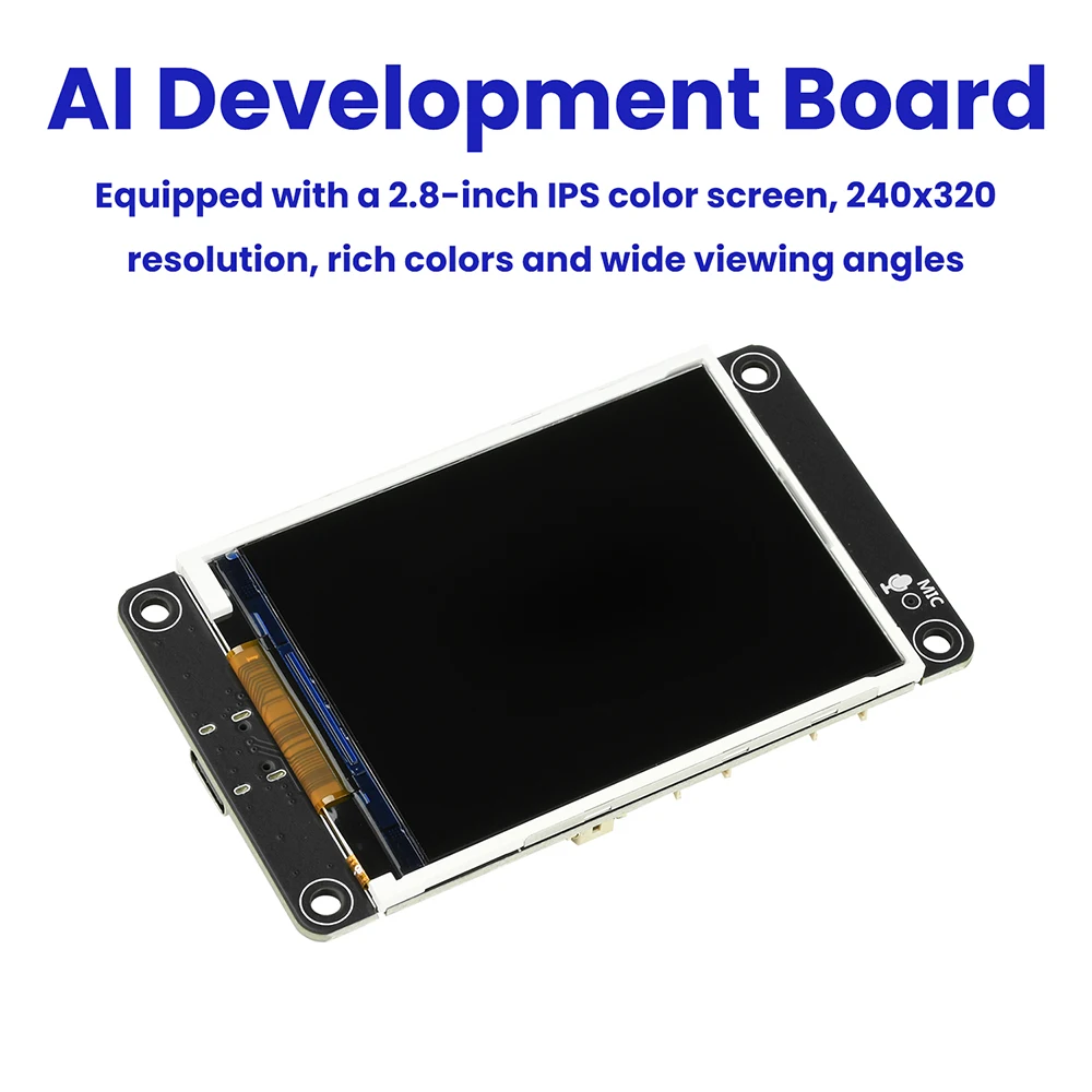 ESP32-S3 Entwicklungsboard mit 2,8-Zoll-Touchscreen Dual Core Prozessor WiFi Bluetooth Smart Display für Xiaozhi AI