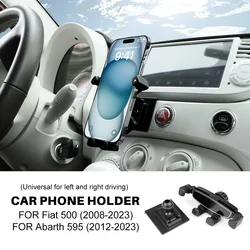 Universal Rotating Bracket Car Gravity Phone Holder Accessory (Abarth 595 2012 - 2023)