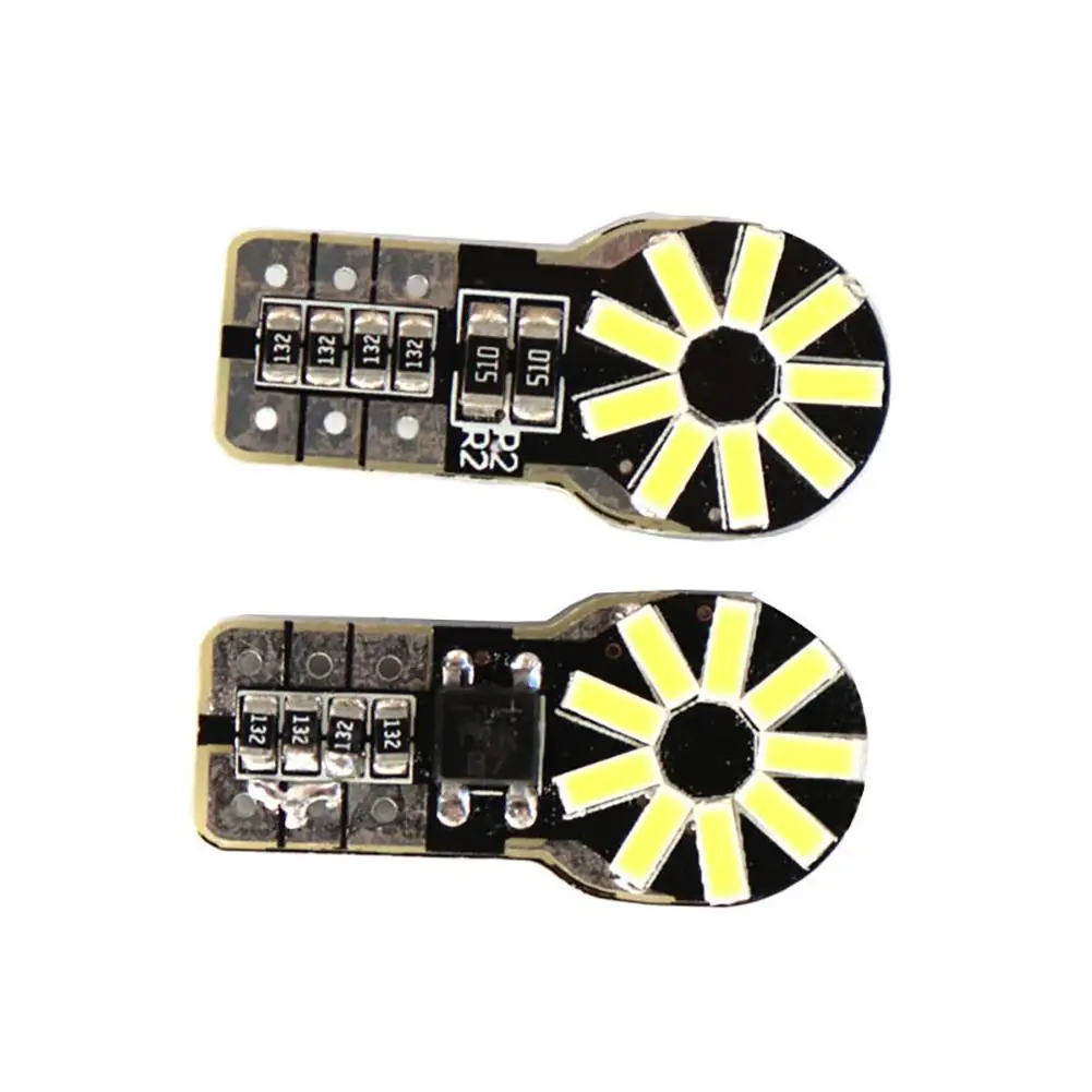 

1 пара, Автомобильные светодиодные ламсветильник T10 4014-18smd