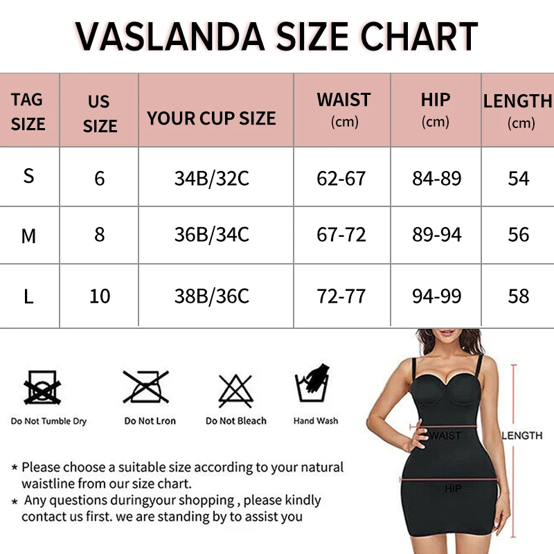 Women Full Slips Basic Under Dress Adjustable Straps Cami Seamless Smooth Tummy Control Body Shaper Built In Bra Deep V Bodycon body shaper