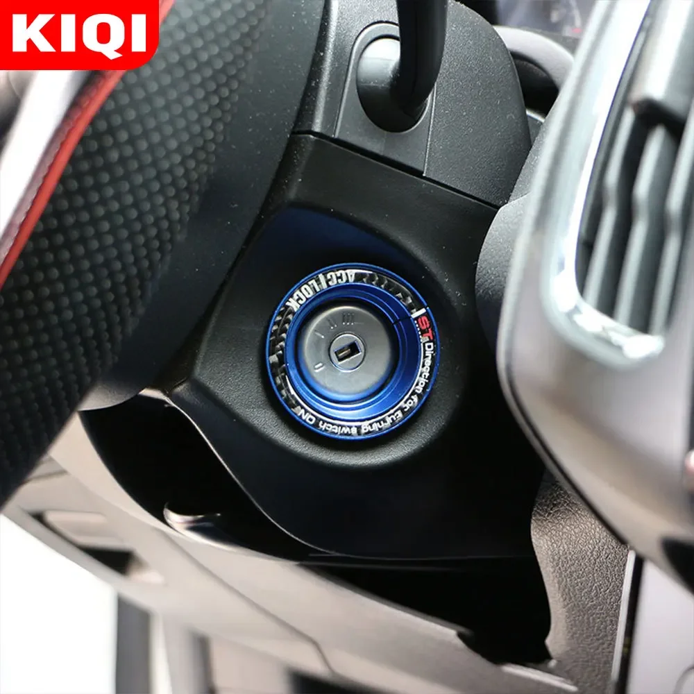 Car Ignition Switch Decoration Stickers for Ford Focus 2 Focus 3 4 2005-ST Mondeo
