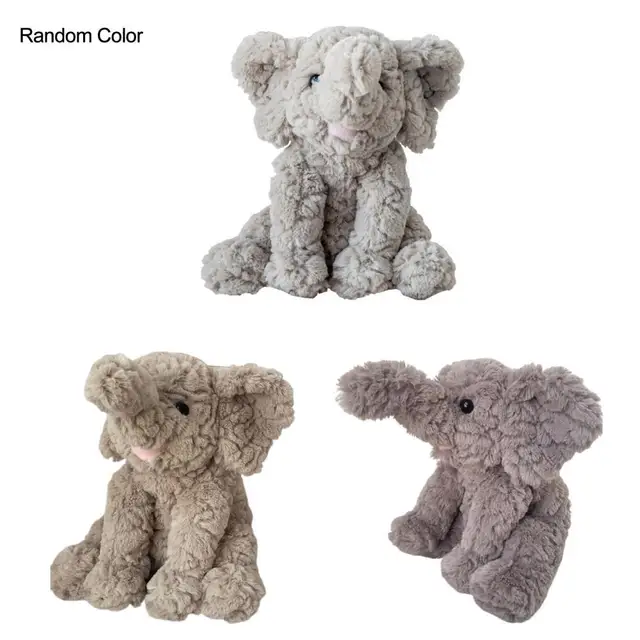 Stuffed Doll Exquisite Practical Fine Workmanship Lovely Animal Elephant Plush Toy   Stuffed Toy  for Home