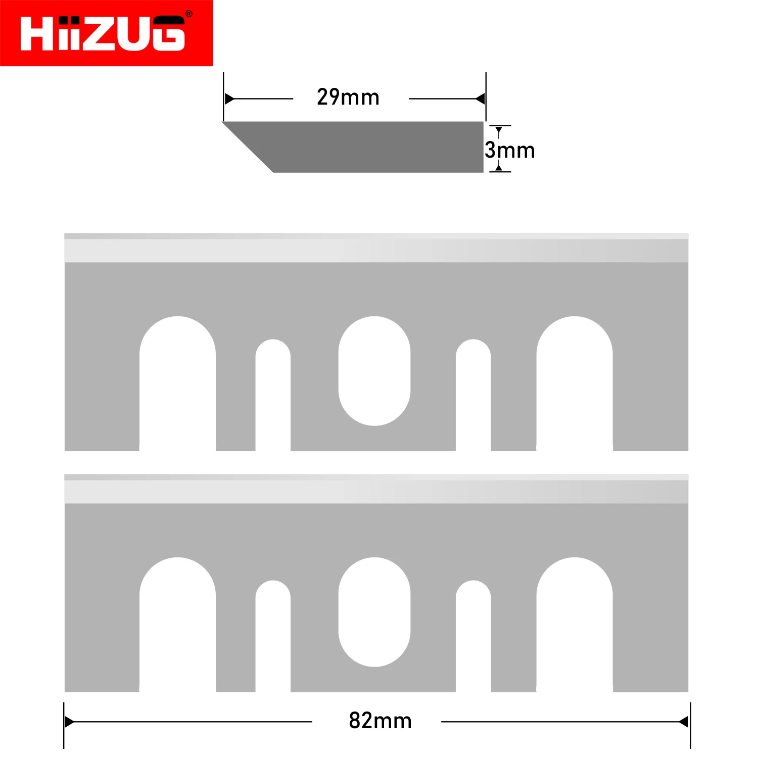 82mmx29mmx3mm 히타치 플래너 블레이드 나이프 히타치 FP20A P20ST P20SF P20SB P20A FP20SA 전기 플래너 2개