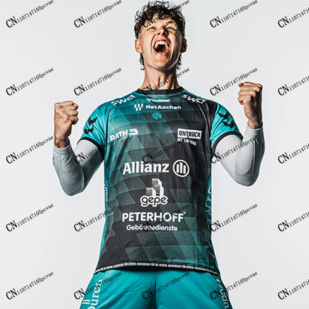 SWD powervolleys Duren Volleys 2026-27 새로운 도착 독일 스타일 저지 3D 프린트 티셔츠 홈 어웨이 성인 어린이 유니섹스 팬 탑