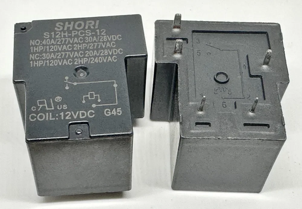 Relay S12H-PCS-12 (T90C5-12V-40A) 5 pins