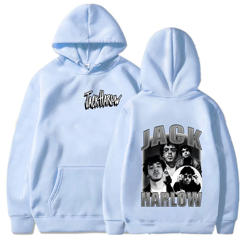 Jack Harlow Letter Printed Long Sleeve Hoodies Women Men Sweatshirts Harajuku Hip Hop Casual Streetwear Unisex Clothing Handsome