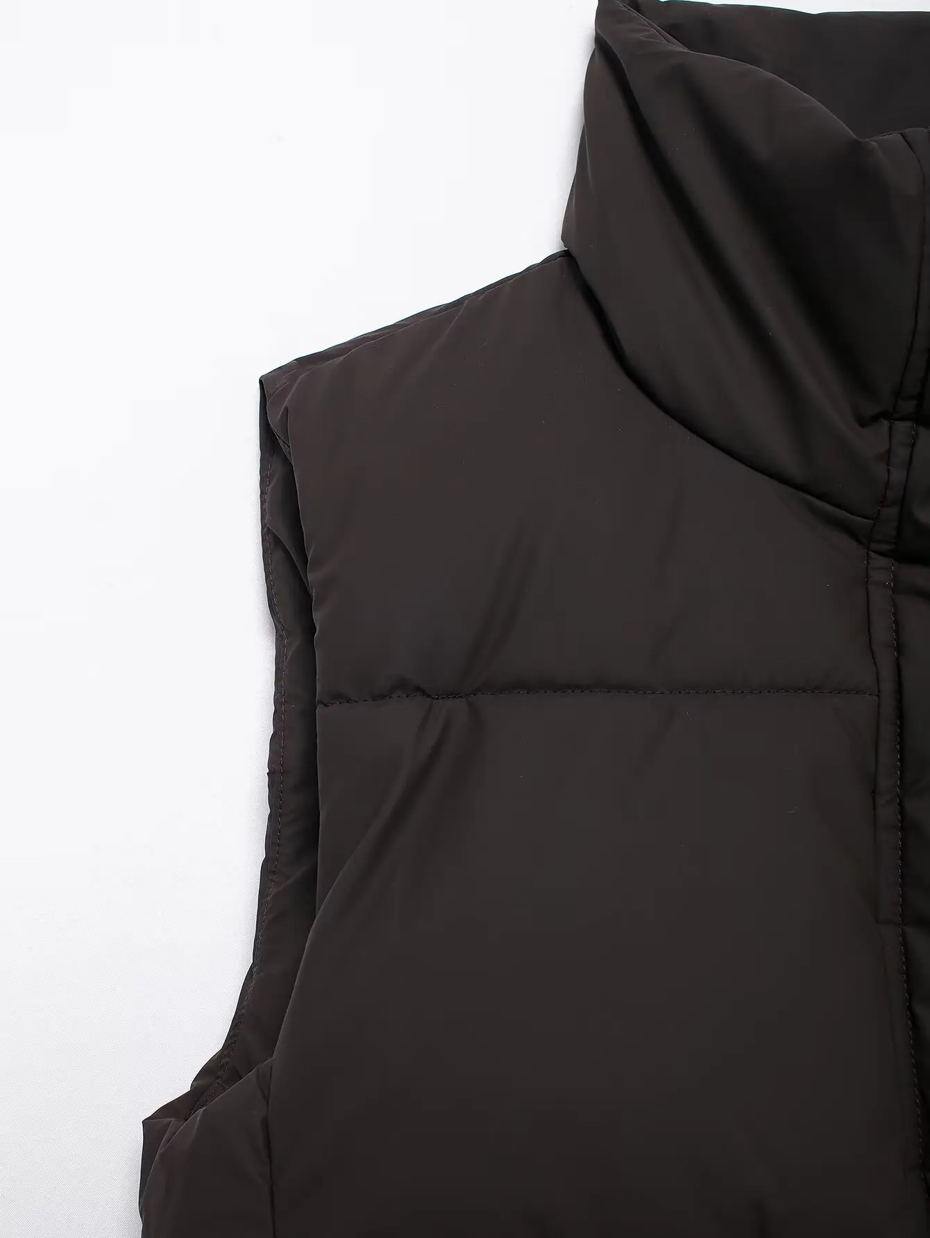 Vest Coat Women's Jackets Black Sleeveless Tops Winter Warm Waistcoat Streetwear Fashion Tops 2024 inszart Solid Woman Outwear