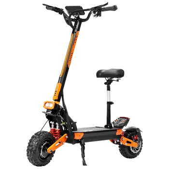 Monopattino Elettrico per Adulti ZSNAKE Z36, 2800W Doppio Motore, Fuoristrada, Batteria 60V28AH, Pneumatici Larghi da 11 Pollici, E-Scooter da Montagna