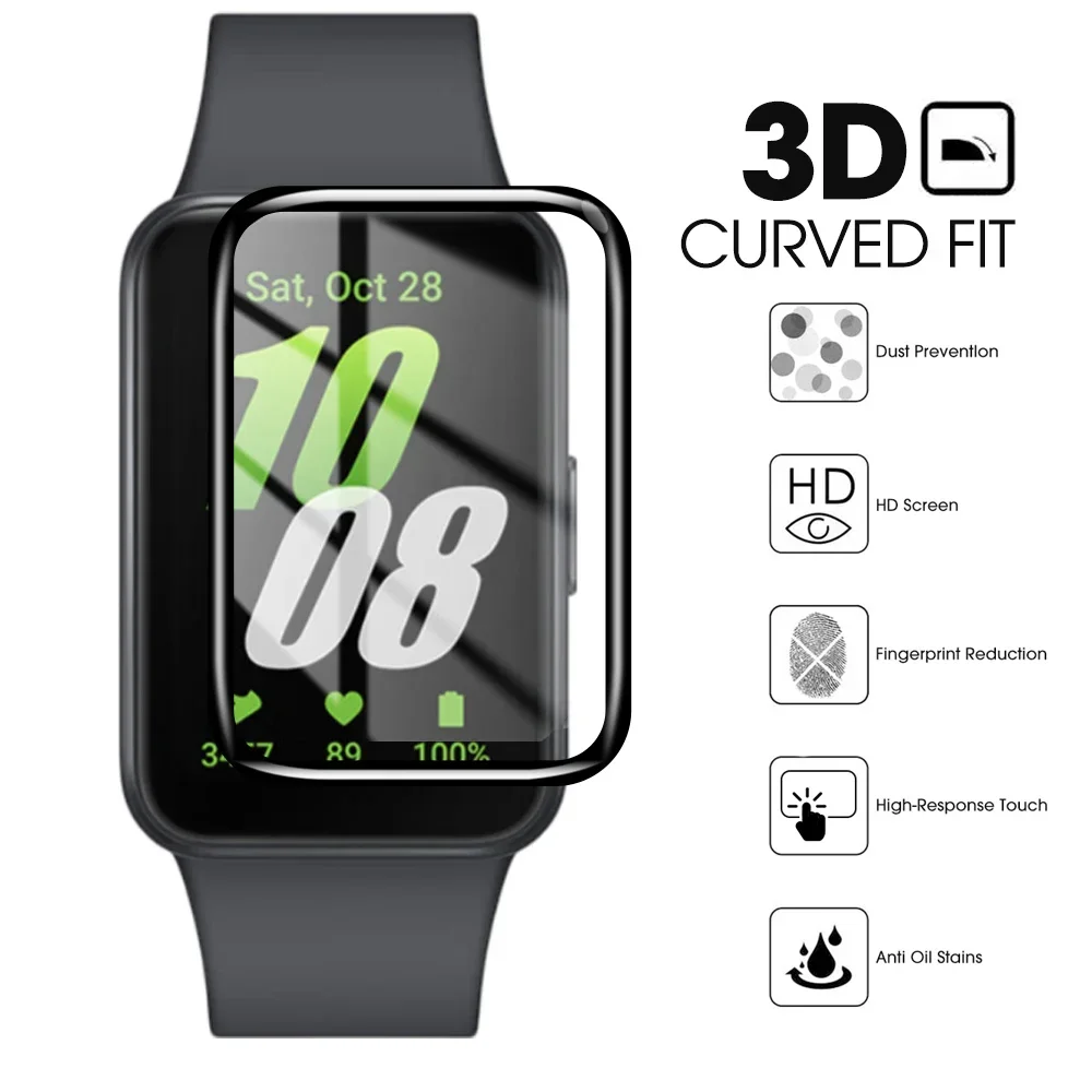 HD Clear Full-Cover Screen Protector with Flexible Film