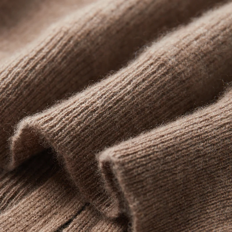 남성용 후드 가디건 울 재킷, 두꺼운 라지 사이즈, 100% 메리노 울 스웨터, 지퍼, 캐주얼 운동복 코트, 상의, 가을, 겨울