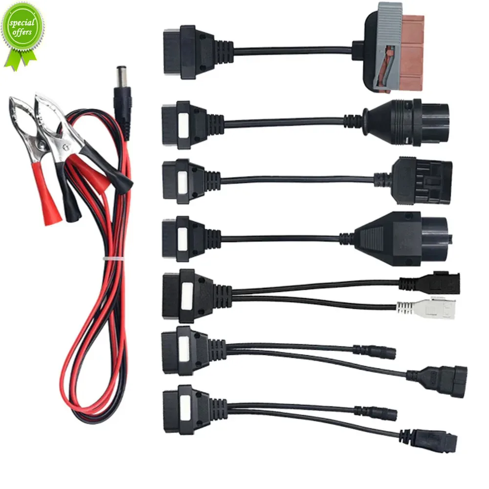 

Hot Diagnostic Connector For TCS Pro Multidiag Pro+ Adapter OBD Full Set 8 PCS Car Cables With 30/20/38/3/2 Pin