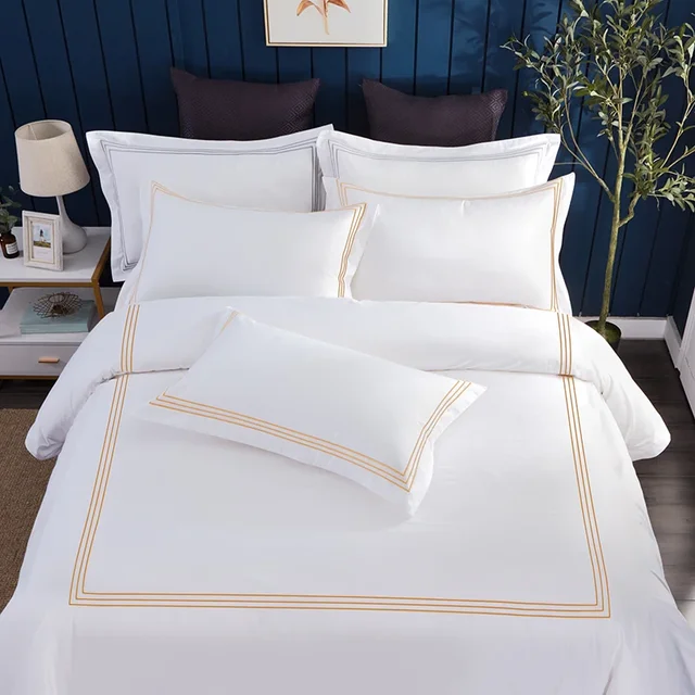 Luxury 100% Egypt Cotton 5 Stars Hotel Quilt Cover