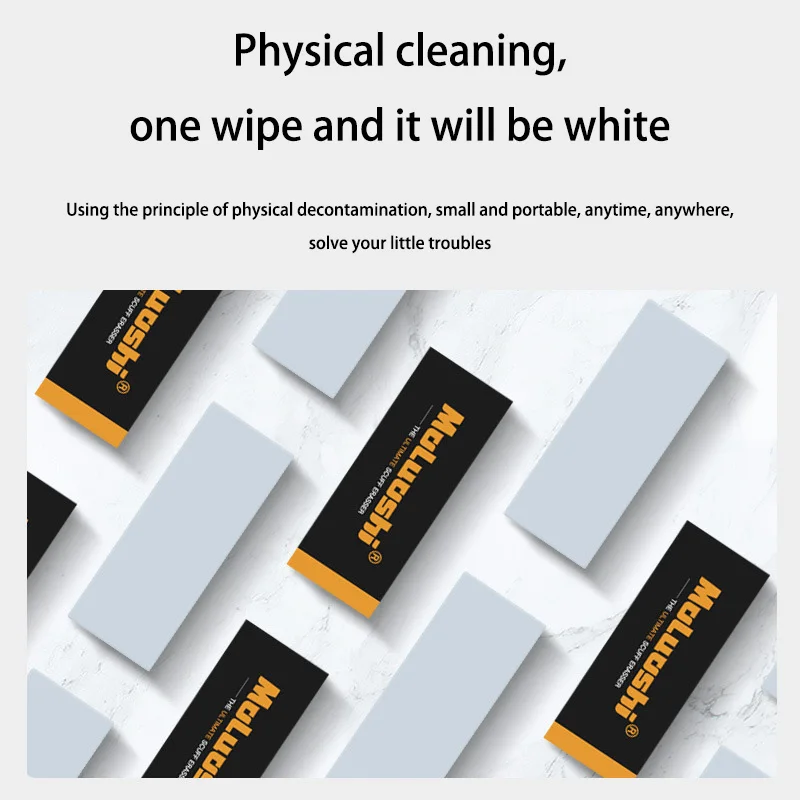 1PC Little White Shoe Cleaner Suede Eraser Shoe Cleaner Suede Ball Shoes Small White Shoes Decontamination Dry Cleaning Eraser 3
