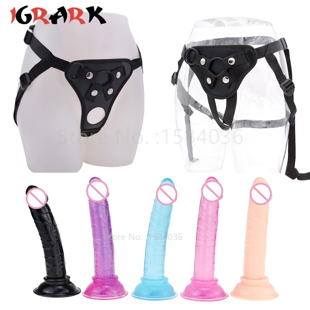 Black Leather Pants Dildo Holder Erotic Sex Toys for Women Men Lesbian Wearable Penis Panties Strap on Cock Adult Games sex toys