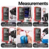 ANENG 683 6000 Counts Digital Multimeter Smart Anti-burn Rechargeable Universal Meter VA Reverse Display NCV Tester Flashlight 6