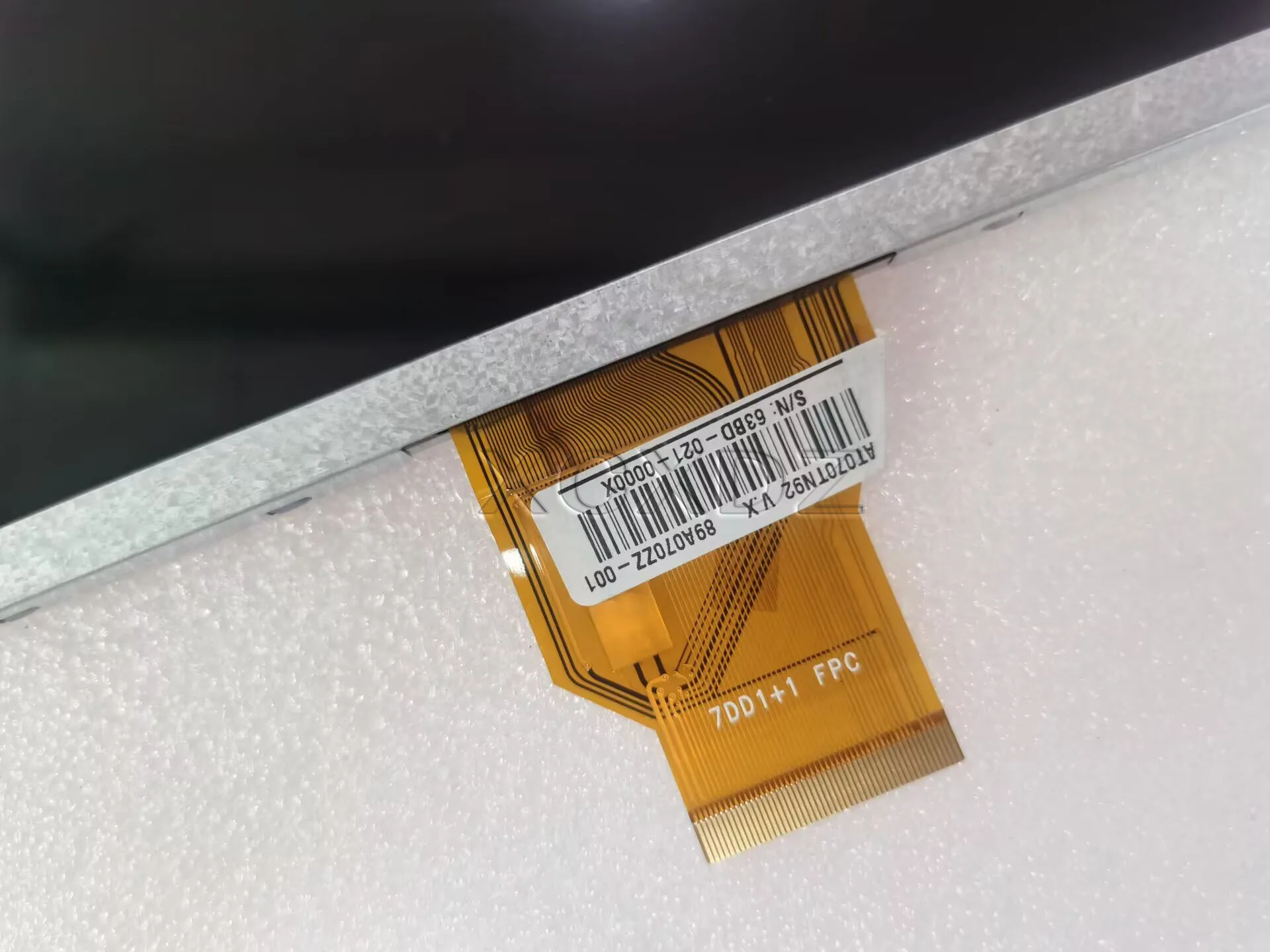 Original and new LCD screen display AT070TN92 V.X AT070TN92 VX 7DD1+1 FPC LCD screen touch replacement