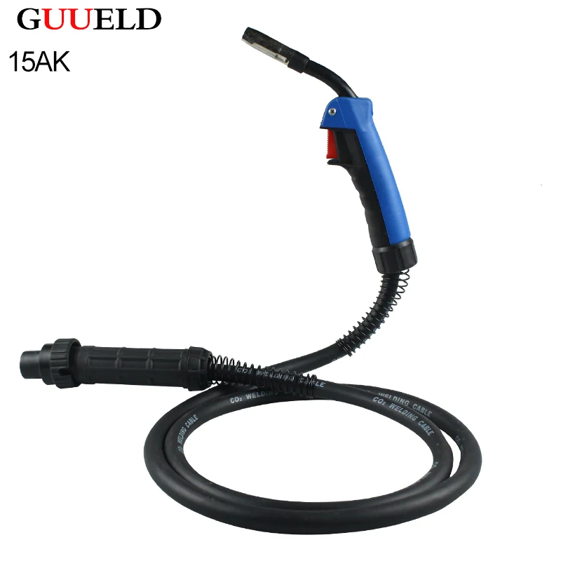 MIG MAG Welding Machine/Equipment Accessories 15AK Weld Torch /Gun with Europ Connector for the MIG MAG Welding Equipment welding torch