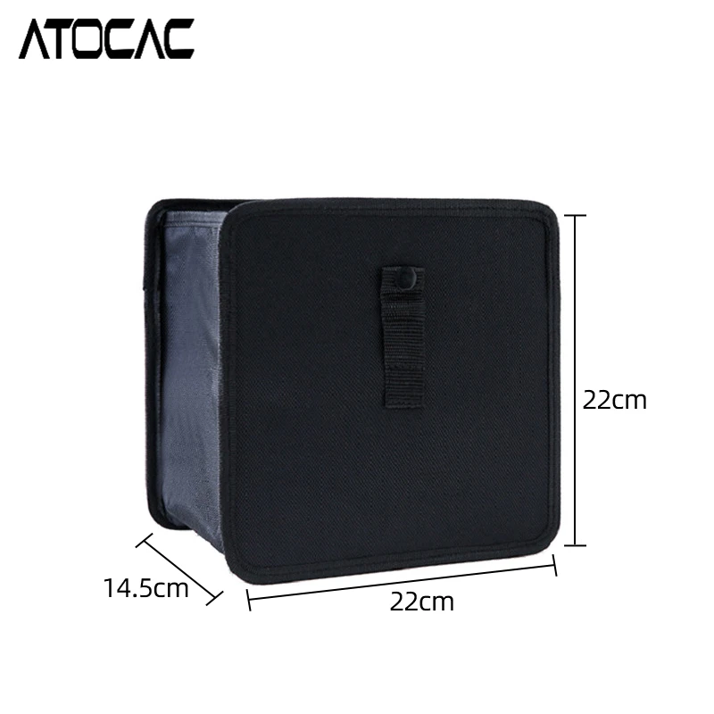 Car Trash Can Hanging Trash Can Cars Garbage Box Foldable Waste Basket Drinks Can Tissue Storage Vehicles Interior Seat Organizer Accessories