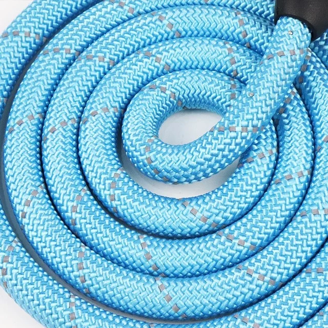 3M Reflective Dog Leash With Comfortable Padded Handle Double Heavy Duty Traction Rope  for Dogs Suitable Small to Large Dogs 3