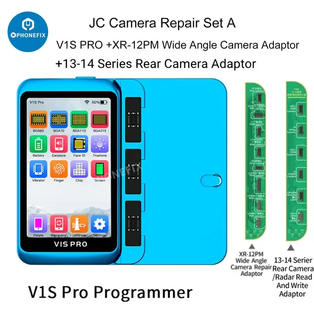 JCID 태그 온 후면 카메라 수리 FPC Flex For iPhone 12-15ProMax 납땜 없이 코드 일치 및 팝업 창 문제 해결