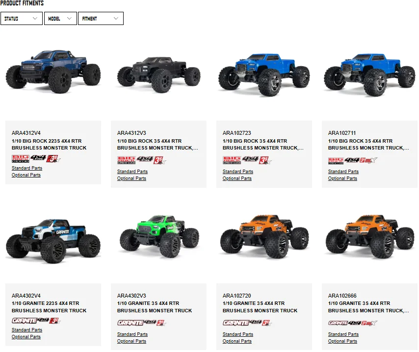 Original ARRMA ARAC9359 AR330469 Lenkblock (2): 4x4 für 1/10 BIG ROCK 1/8 TYPHON 1/8 TYPHON MEGA 1/10 VORTEKS 1/10 SENTON 1 – Detail 2