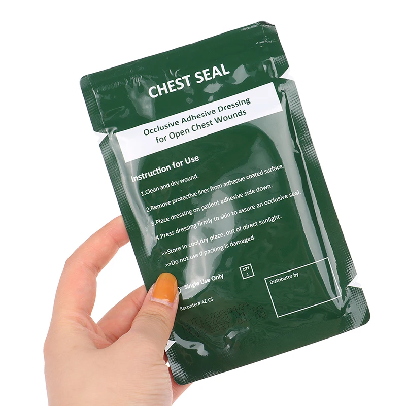 Emergency Vented Chest Seal 6
