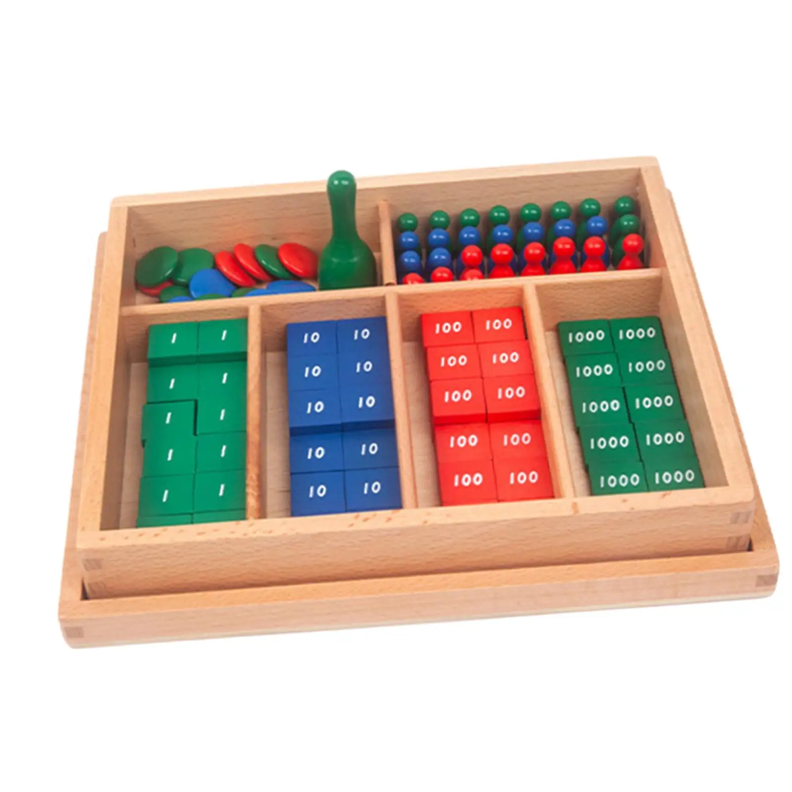 Montessori Stamp Game School Children Educational Toys Boys Girls Maths Toys