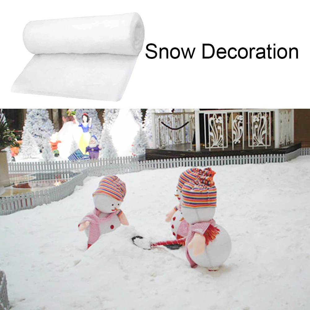 Artificial Cotton Snow Carpet for Winter Decorations