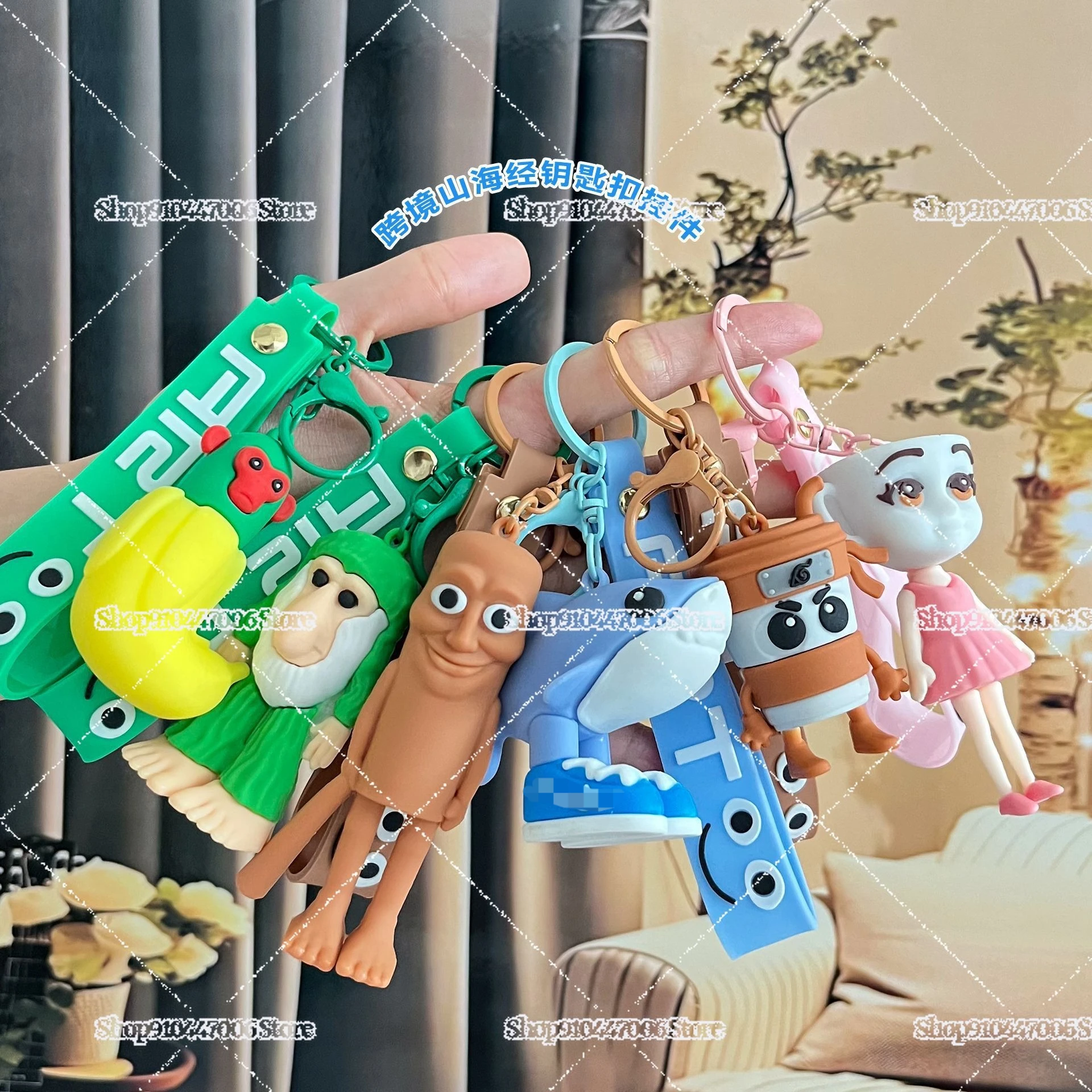 イタリア Brainrot 動物フィギュアキーホルダータンタンタンサフール