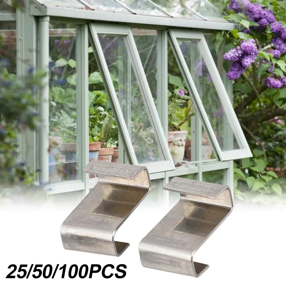 SSI Greenhouse glazing 50 w wire clips and 50 z overlap clips 