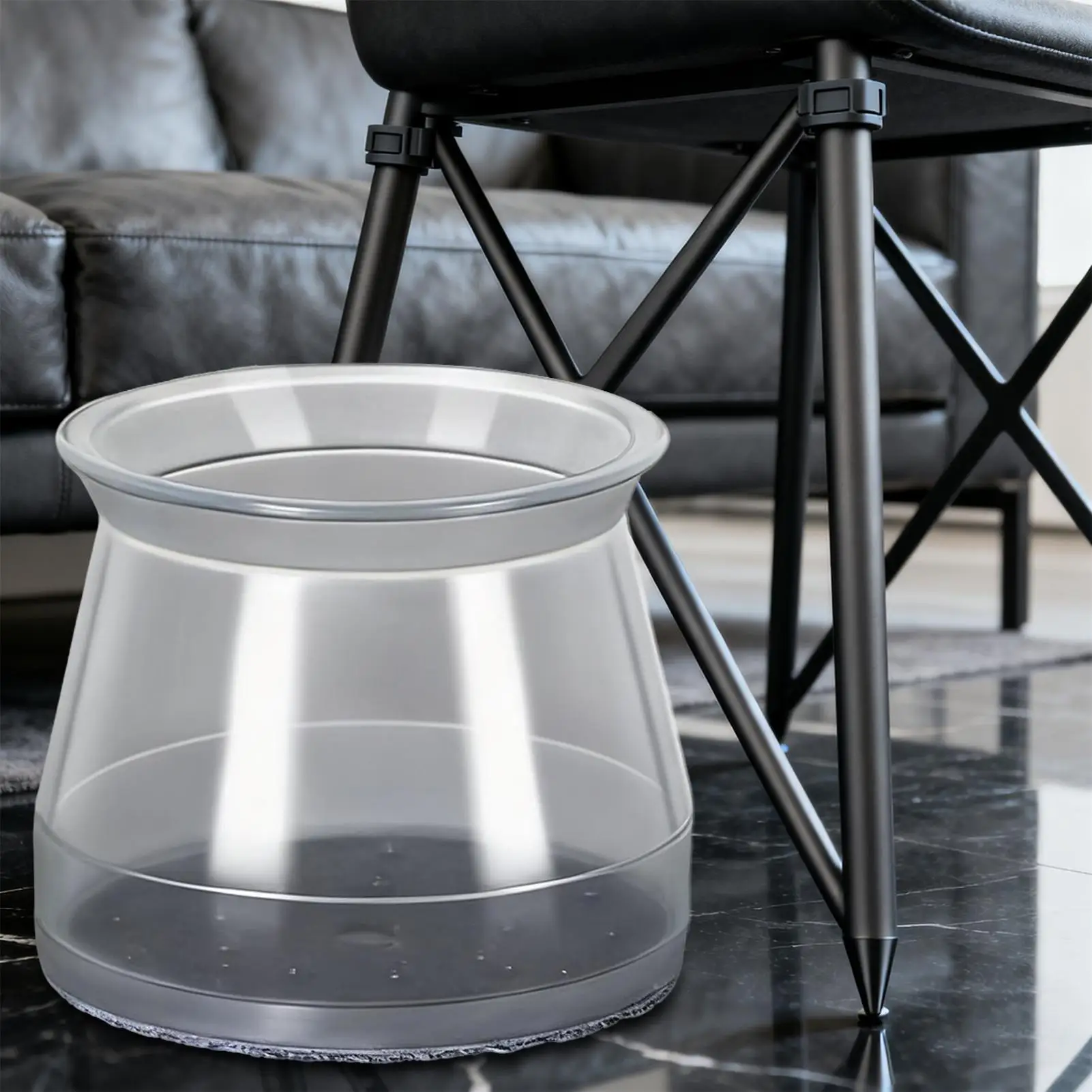 Chair Leg Covers Anti-Slip Anti-Scratch Cover Silicone Felt Chair Foot Pads For Table Patio Room Classroom Home Living Room