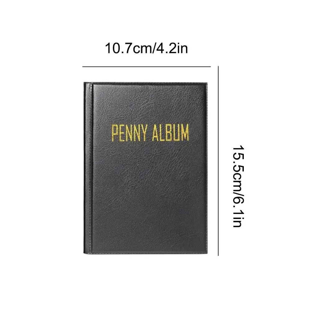 Álbum De Monedas Prensadas Para 108 Piezas – Fundas Transparentes Y Resistentes – Organizador Compacto Para Billetes, Sellos Y Recuerdos – Regalo Para Coleccionistas