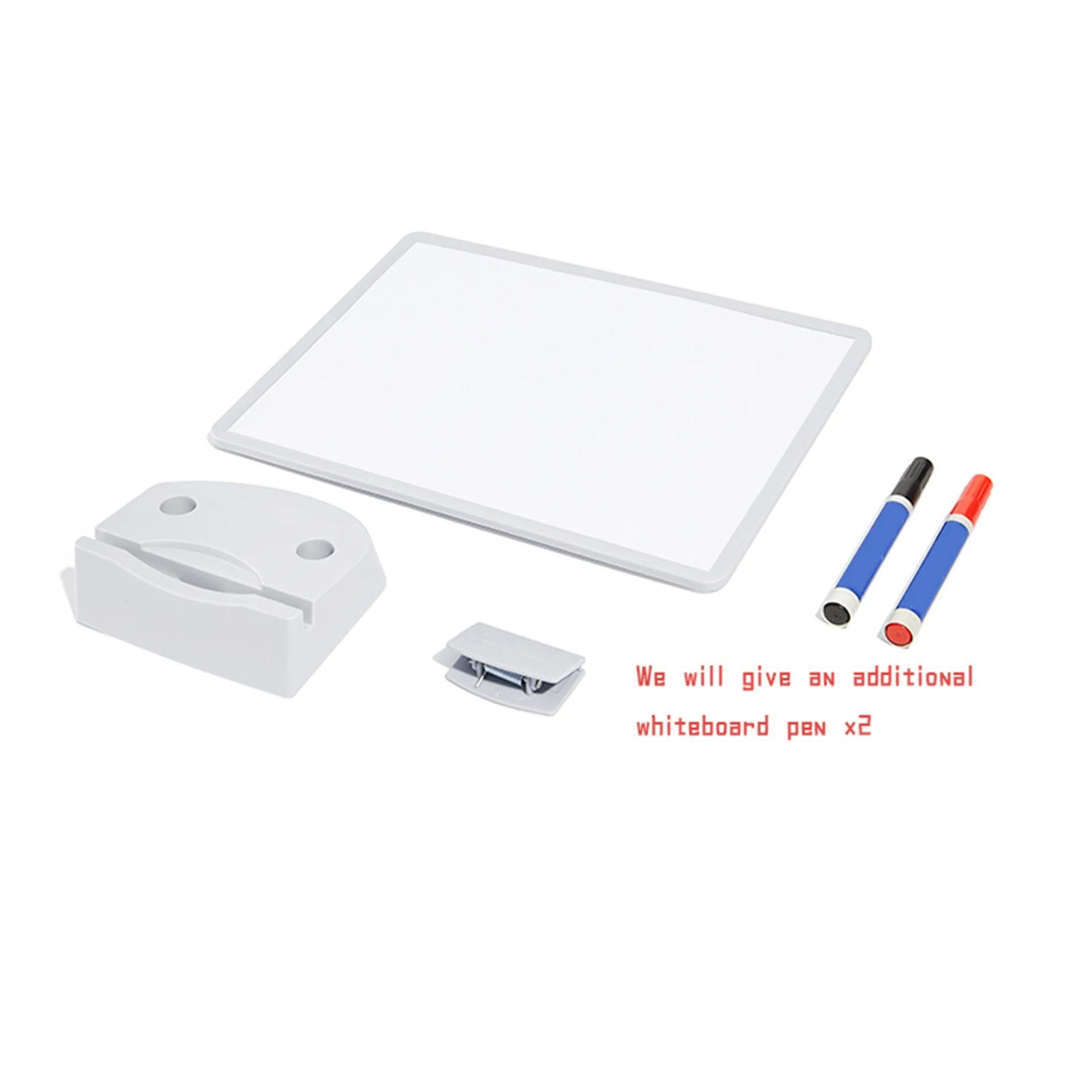 JIELISI Portable Multifunctional Magnetic White Board Paper Clipboard  Bookstand Reading with Pen Slot for Reading Writing - AliExpress