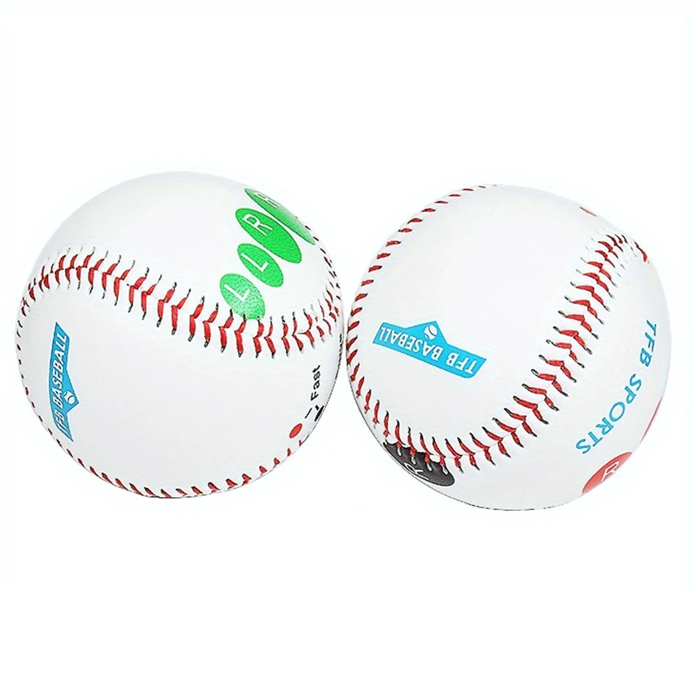 Balle D’entraînement Baseball Avec Marqueurs Doigt – 9 Pouces – Neuf – Pour Pitcher
