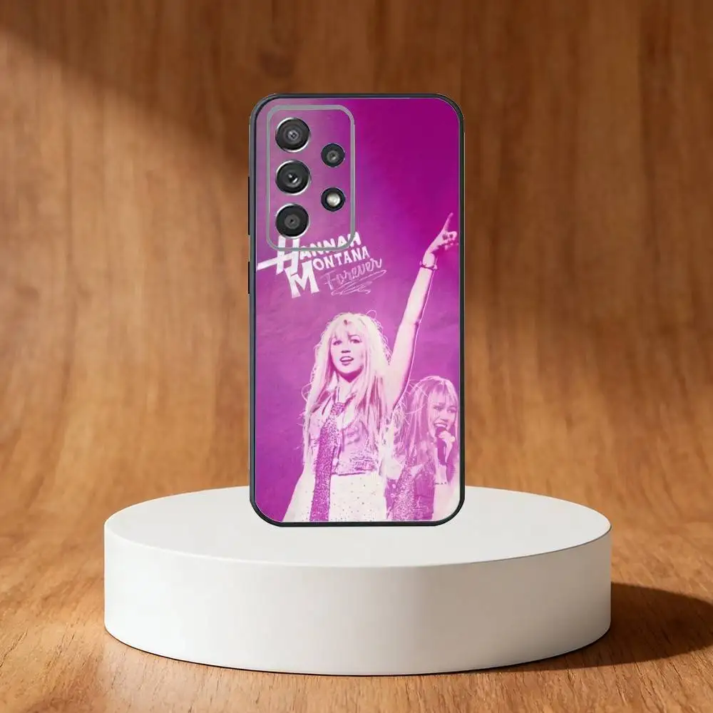 Hannah Montana Black Phone Case Cover for Samsung Galaxy Series