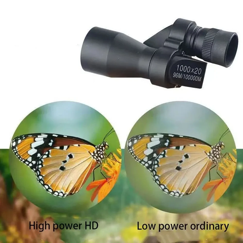 Portable HD Mini Pocket Portable Metal Telescope Single-barrel High-powered Telescope Outdoor Hunting Camping Mountaineering 2 S9b74ab4d28864241b0acb34e1c632473q