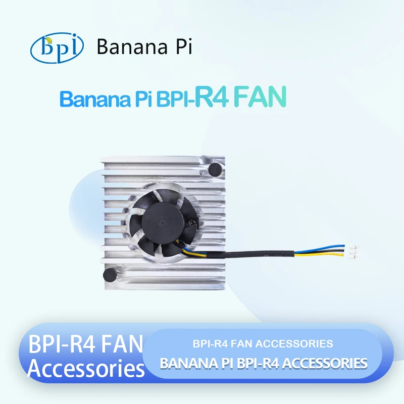 Banana Pi BPI-R4 Heat Sink Applicable to BPI-R4 and BPI-F3 Routing Board Fan Accessories Radxa Heatsink