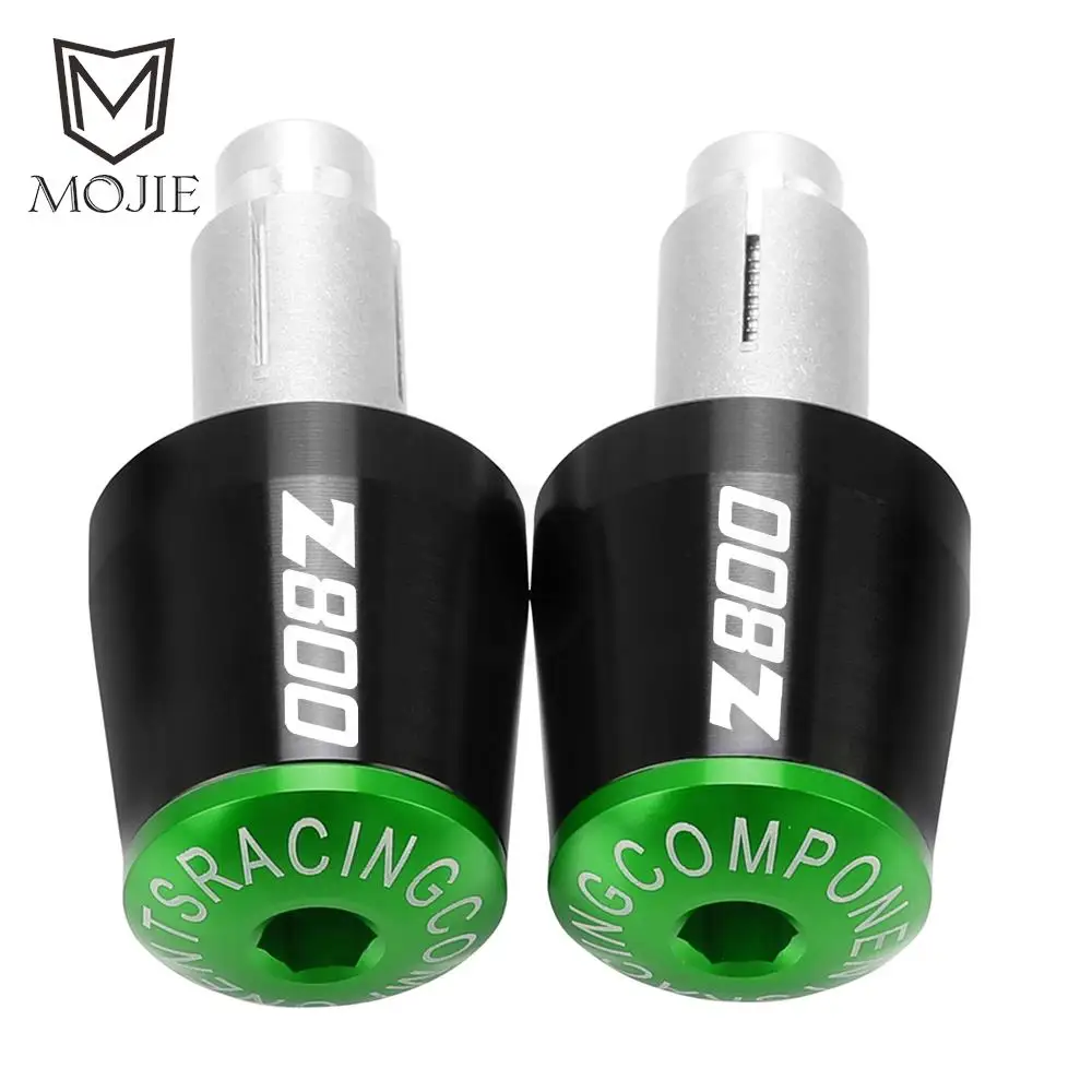 Motorcycles Handlebar Grips Cap Weight PartsAnti Vibration Silder Plug Ends FOR KAWASAKI Z800 Z 800EveRsion 2013 2014 2015 2017