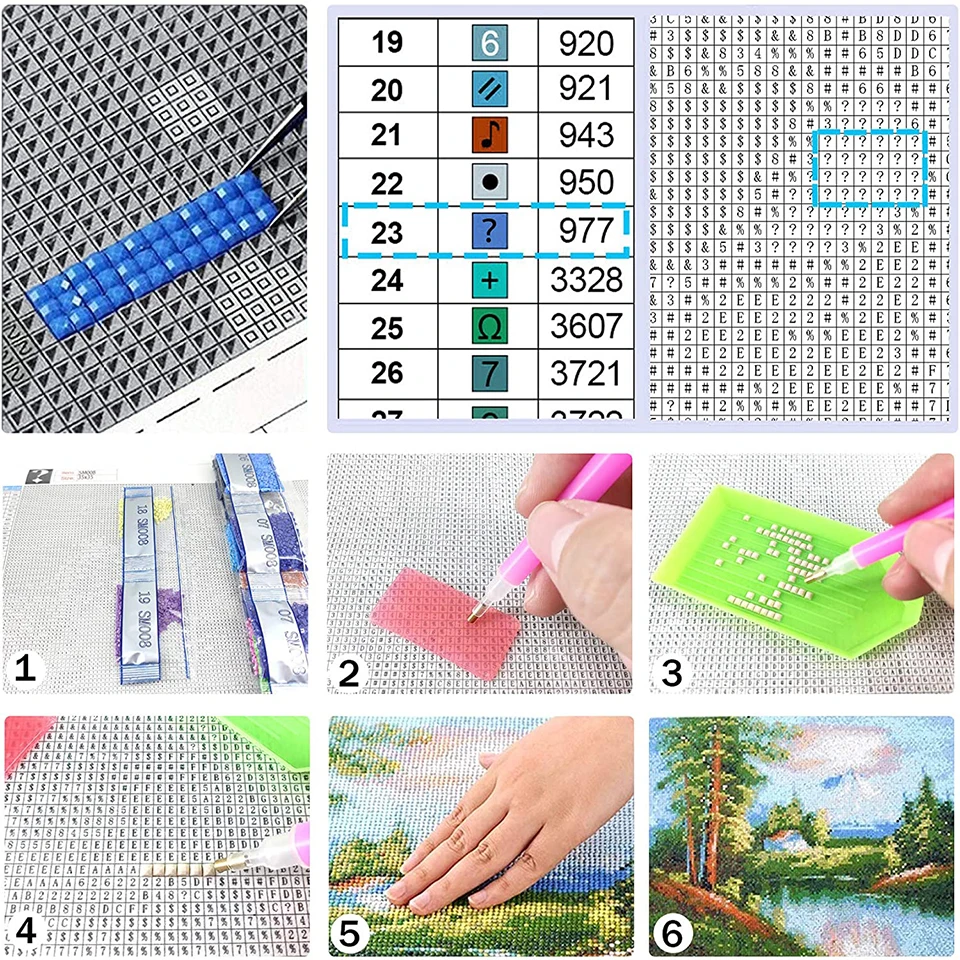 Diamond painting 5D mystery random picture full drill DIY home decor