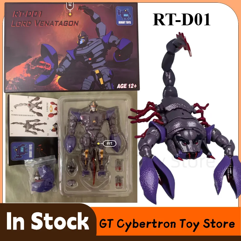 Robot Tank RT-D01 Lord Venatagon 16.2cm 14 Articulations avec Mouche Électronique