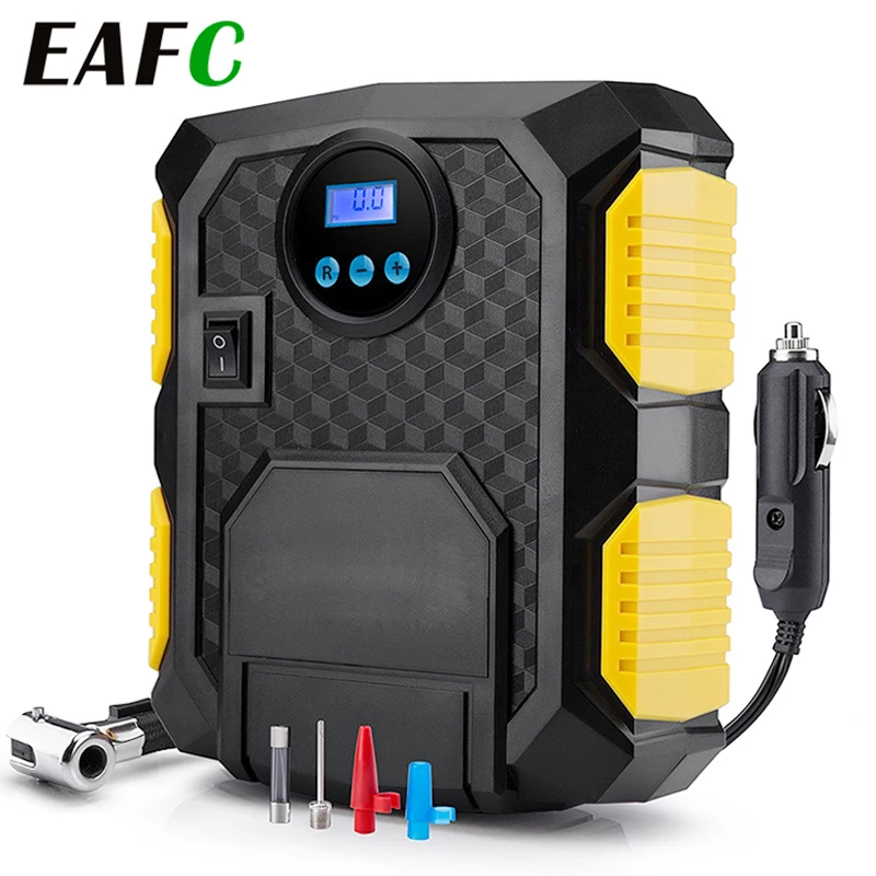 Carsun Autoreifen Inflator Auto tragbare Luft kompressor Pumpe Luft  kompressor für Auto Auto Motorräder Fahrräder DC 12 Volt LED-Licht -  AliExpress