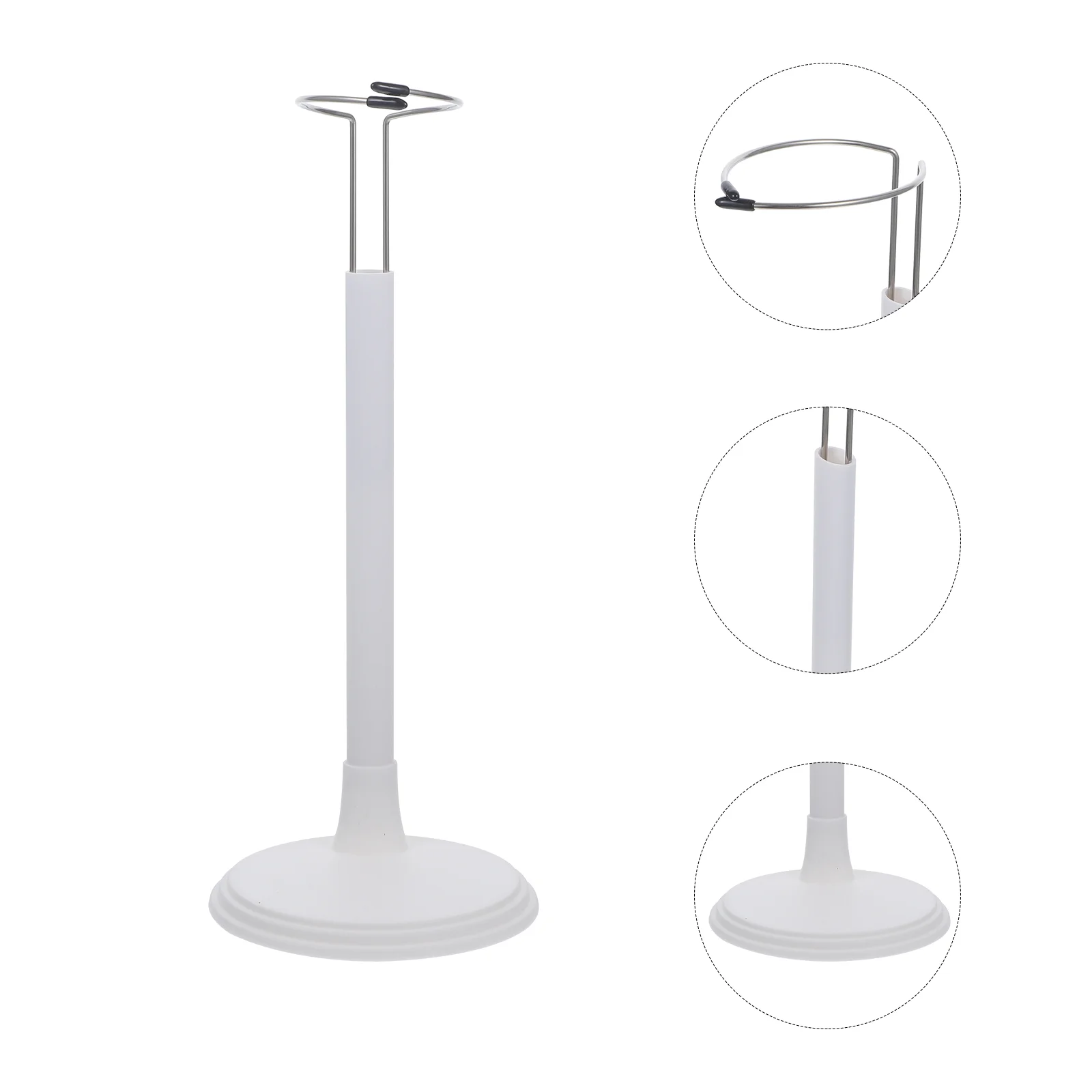 

Creative Doll Bracket Support Portable Teddy Bear Stand Fashion Dolls Storage Rack for Home White 10cm 30cm