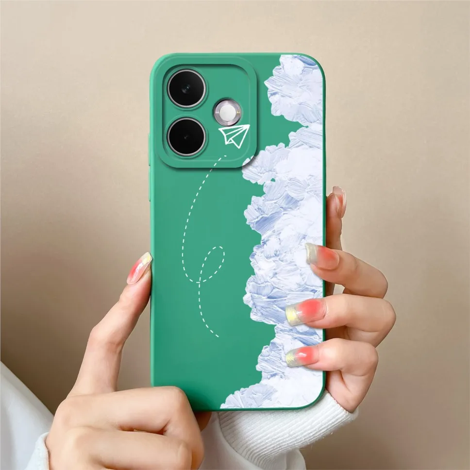 Silicone Soft Skin-Friendly Funny Cat Phone Case Cover