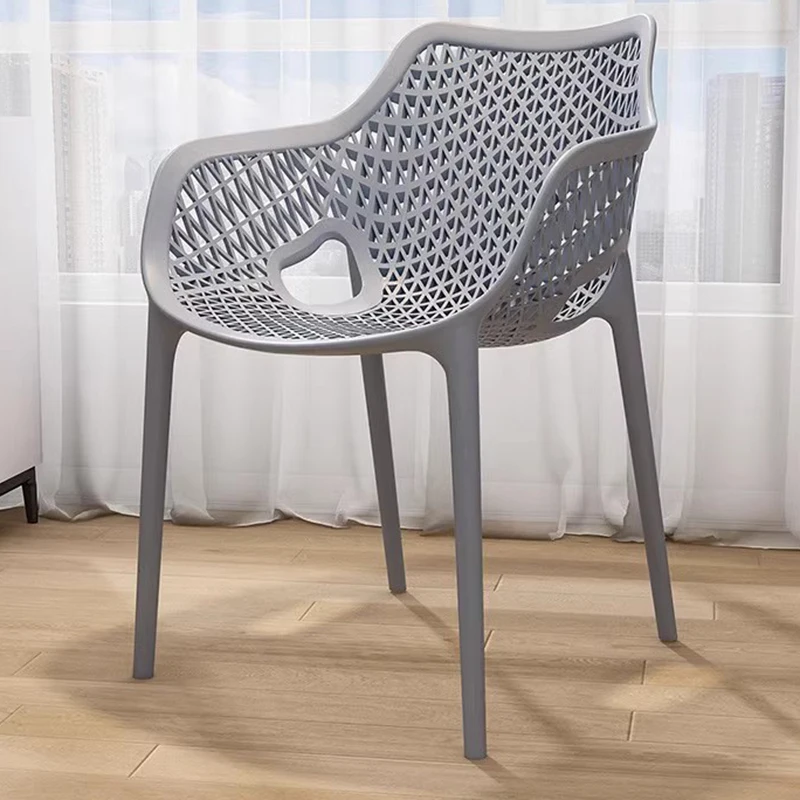 

Dinning Living Room Chairs Outdoor Home Single Backrest Kitchen Chairs Comfort Ergonomic Sillas Cocina Garden Furniture LJ50DC