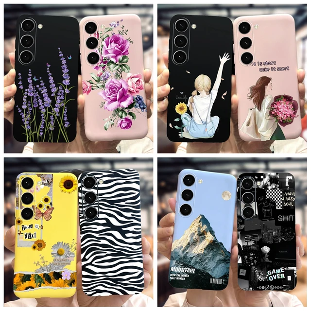 3d Relief Phone Case For Samsung Galaxy S23 Ultra Case Floral Silicon Cover  For Samsung S23 Plus Case S 23 Ultra Fundas Coque - Mobile Phone Cases &  Covers - AliExpress