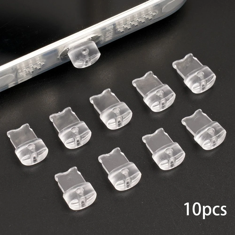 Universal DIY Transparent Anti-Dust Protector Caps